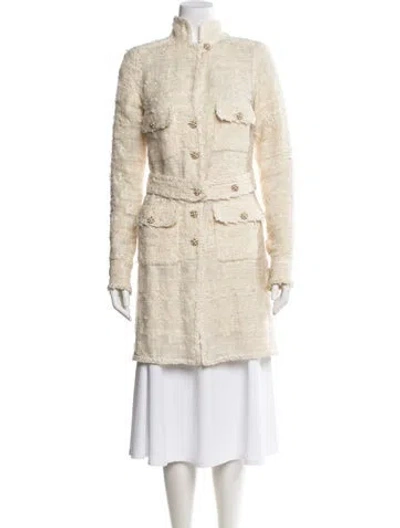 Pre-owned Chanel Vintage 2006 Coat In Neutral