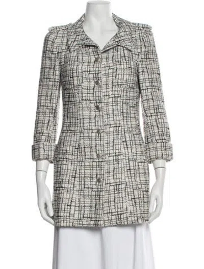 Pre-owned Chanel Vintage 2006 Coat In Neutrals