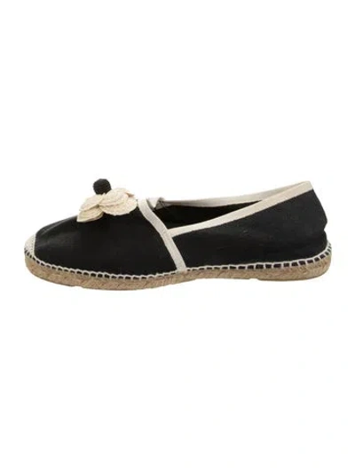Pre-owned Chanel Vintage 2006 Espadrilles In Black