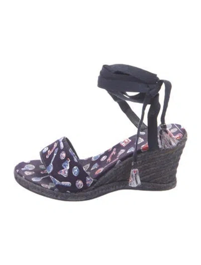 Pre-owned Chanel Vintage 2006 Espadrilles In Purple