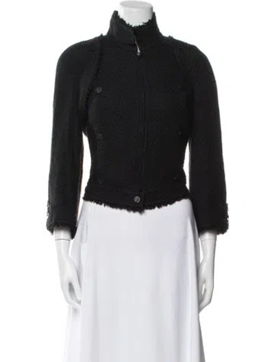 Pre-owned Chanel Vintage 2006 Evening Jacket In Black