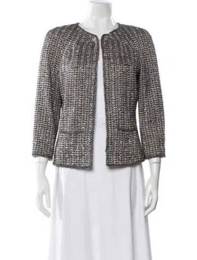 Pre-owned Chanel Vintage 2006 Evening Jacket In Black