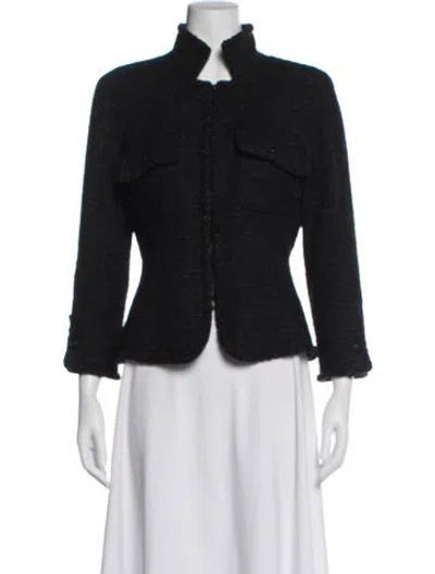 Pre-owned Chanel Vintage 2006 Evening Jacket In Black