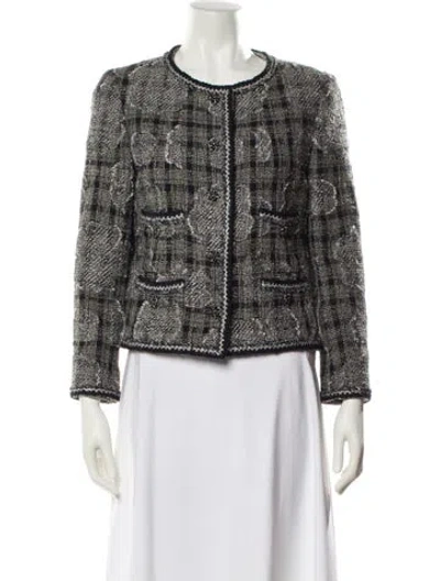 Pre-owned Chanel Vintage 2006 Evening Jacket In Gray