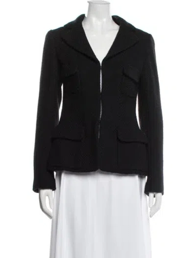 Pre-owned Chanel Vintage 2006 Jacket In Black