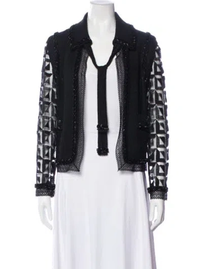 Pre-owned Chanel Vintage 2006 Jacket In Black