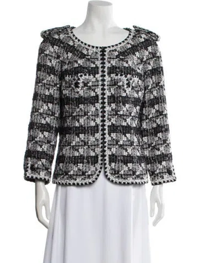 Pre-owned Chanel Vintage 2006 Jacket In Black