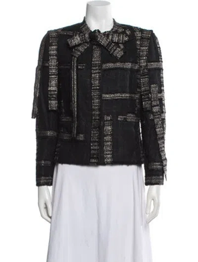 Pre-owned Chanel Vintage 2006 Jacket In Blue