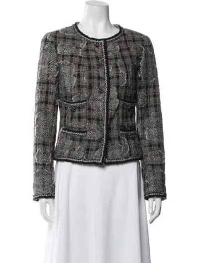 Pre-owned Chanel Vintage 2006 Jacket In Gray