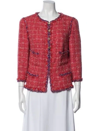 Pre-owned Chanel Vintage 2006 Jacket In Pink