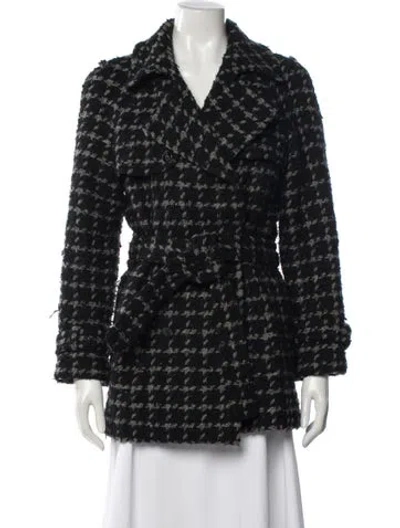 Pre-owned Chanel Vintage 2006 Peacoat In Black
