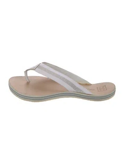 Pre-owned Chanel Vintage 2006 Slides In White