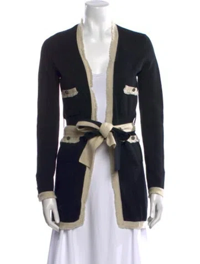 Pre-owned Chanel Vintage 2006 Sweater In Black