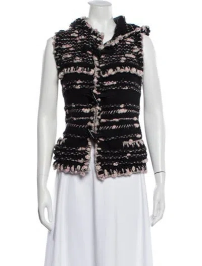 Pre-owned Chanel Vintage 2006 Sweater In Black