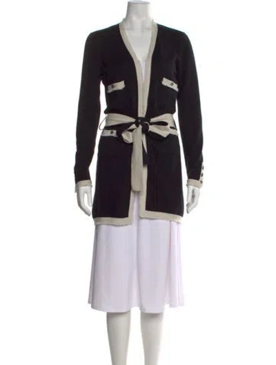 Pre-owned Chanel Vintage 2006 Sweater In Black