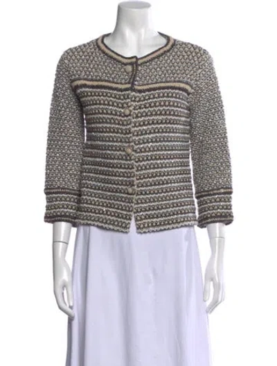 Pre-owned Chanel Vintage 2006 Sweater In Brown