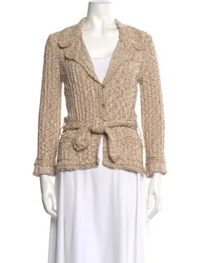 Pre-owned Chanel Vintage 2006 Sweater In Neutral