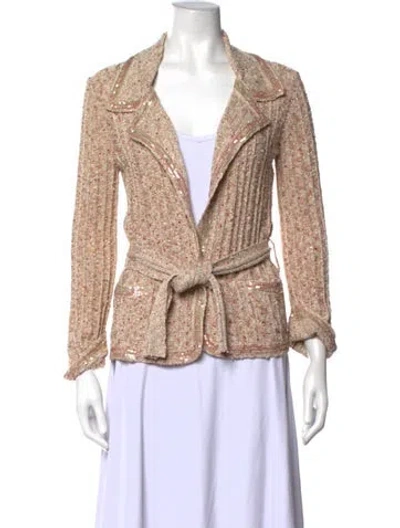 Pre-owned Chanel Vintage 2006 Sweater In Neutrals