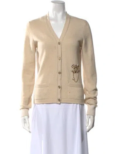 Pre-owned Chanel Vintage 2006 Sweater In Neutrals