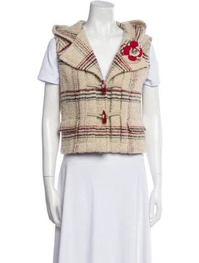 Pre-owned Chanel Vintage 2006 Vest In Neutral