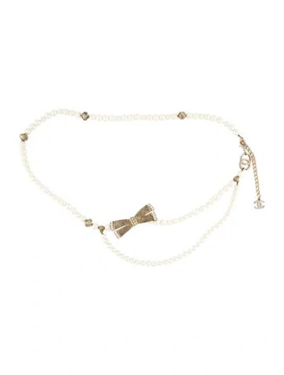 Pre-owned Chanel Vintage 2006 Waist Belt In Silver