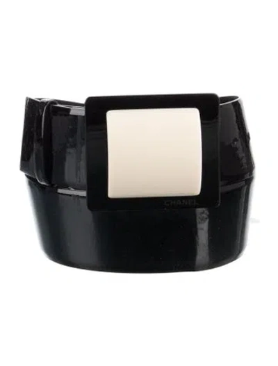 Pre-owned Chanel Vintage 2007 Belt In Black