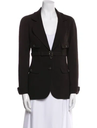 Pre-owned Chanel Vintage 2007 Blazer In Black
