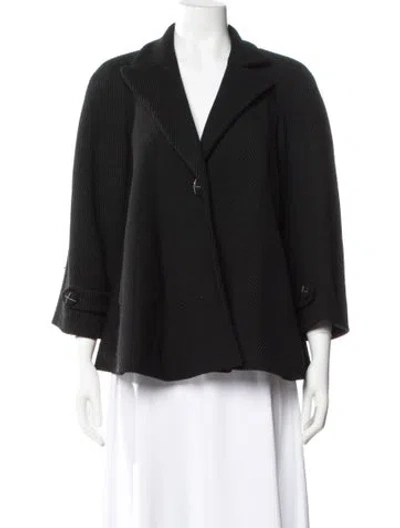 Pre-owned Chanel Vintage 2007 Blazer In Black