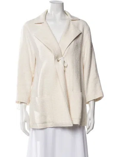 Pre-owned Chanel Vintage 2007 Blazer In Neutral