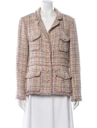 Pre-owned Chanel Vintage 2007 Blazer In Neutral