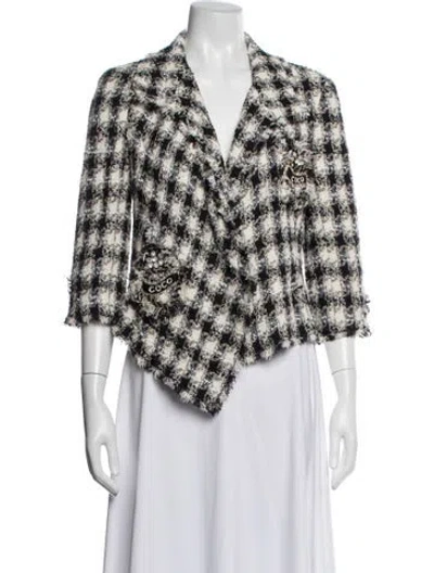 Pre-owned Chanel Vintage 2007 Blazer In Neutrals