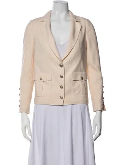 Pre-owned Chanel Vintage 2007 Blazer In Neutrals
