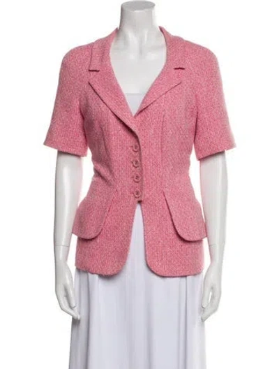 Pre-owned Chanel Vintage 2007 Blazer In Pink