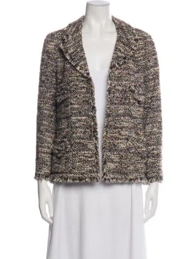 Pre-owned Chanel Vintage 2007 Blazer In White