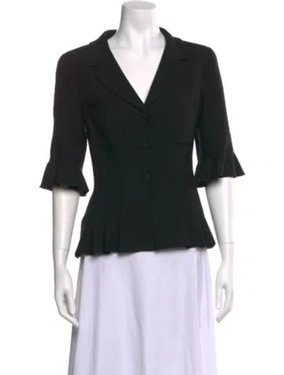 Pre-owned Chanel Vintage 2007 Blouse In Black