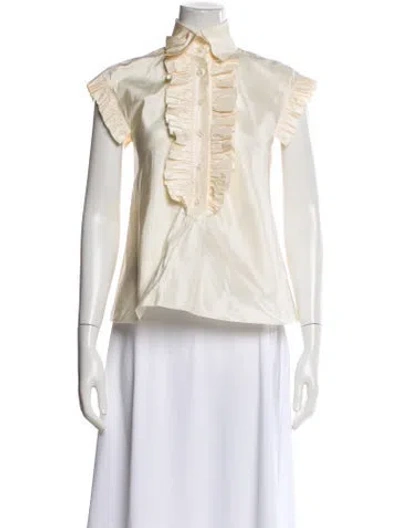 Pre-owned Chanel Vintage 2007 Blouse In Neutral