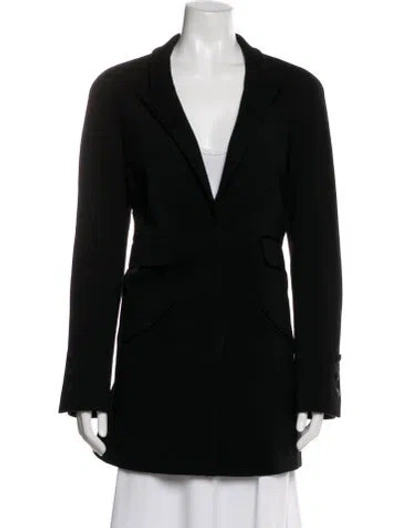 Pre-owned Chanel Vintage 2007 Coat In Black