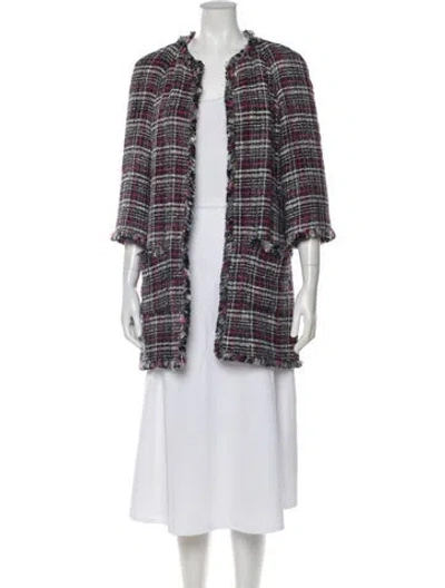 Pre-owned Chanel Vintage 2007 Coat In Blue