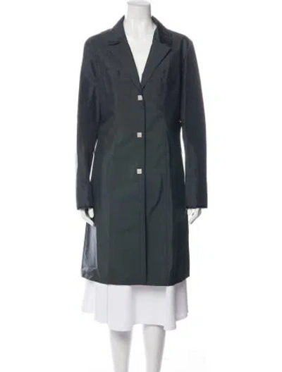 Pre-owned Chanel Vintage 2007 Coat In Green