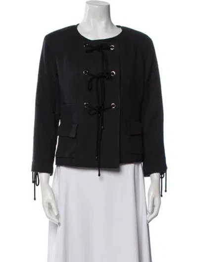 Pre-owned Chanel Vintage 2007 Evening Jacket In Black