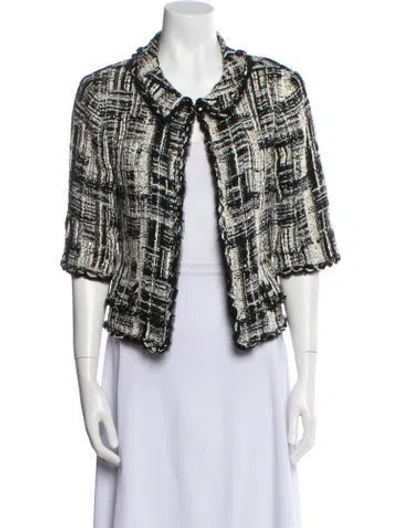 Pre-owned Chanel Vintage 2007 Evening Jacket In Black