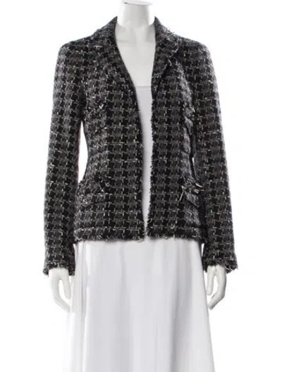 Pre-owned Chanel Vintage 2007 Evening Jacket In Black