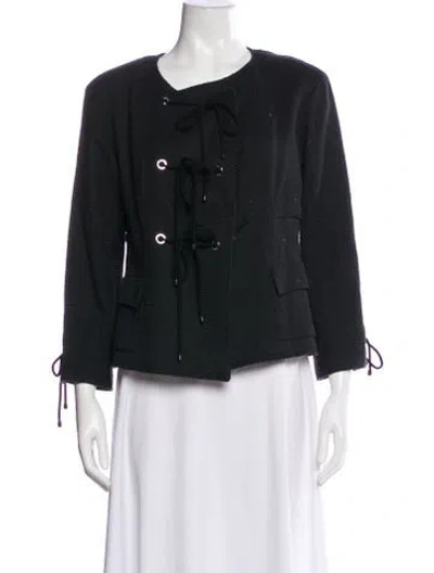 Pre-owned Chanel Vintage 2007 Jacket In Black