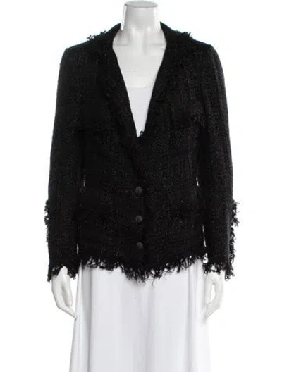 Pre-owned Chanel Vintage 2007 Jacket In Black