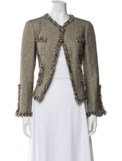 Pre-owned Chanel Vintage 2007 Jacket In Gold