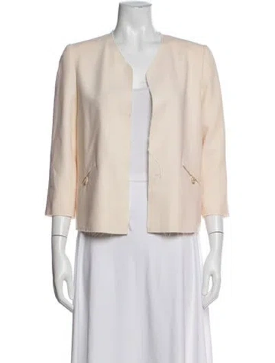 Pre-owned Chanel Vintage 2007 Jacket In Neutrals