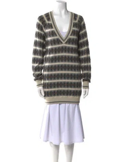 Pre-owned Chanel Vintage 2007 Sweater In Black