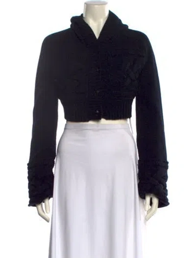Pre-owned Chanel Vintage 2007 Sweater In Black