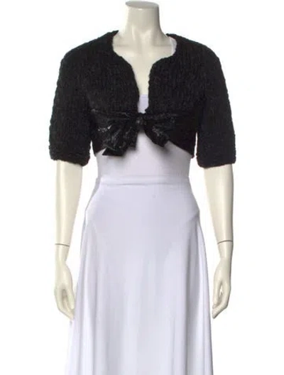 Pre-owned Chanel Vintage 2007 Sweater In Black