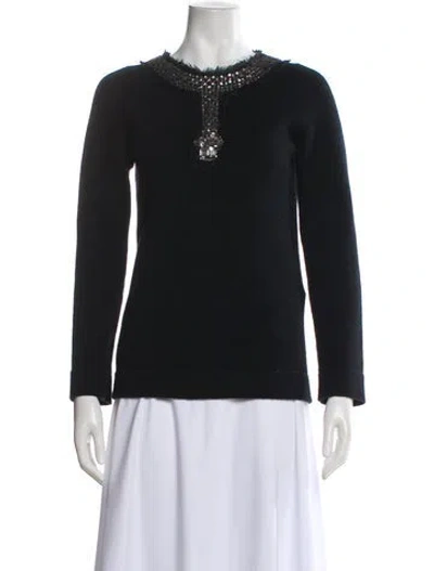 Pre-owned Chanel Vintage 2007 Sweater In Black